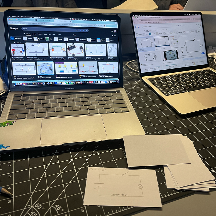 Learning about making circuits