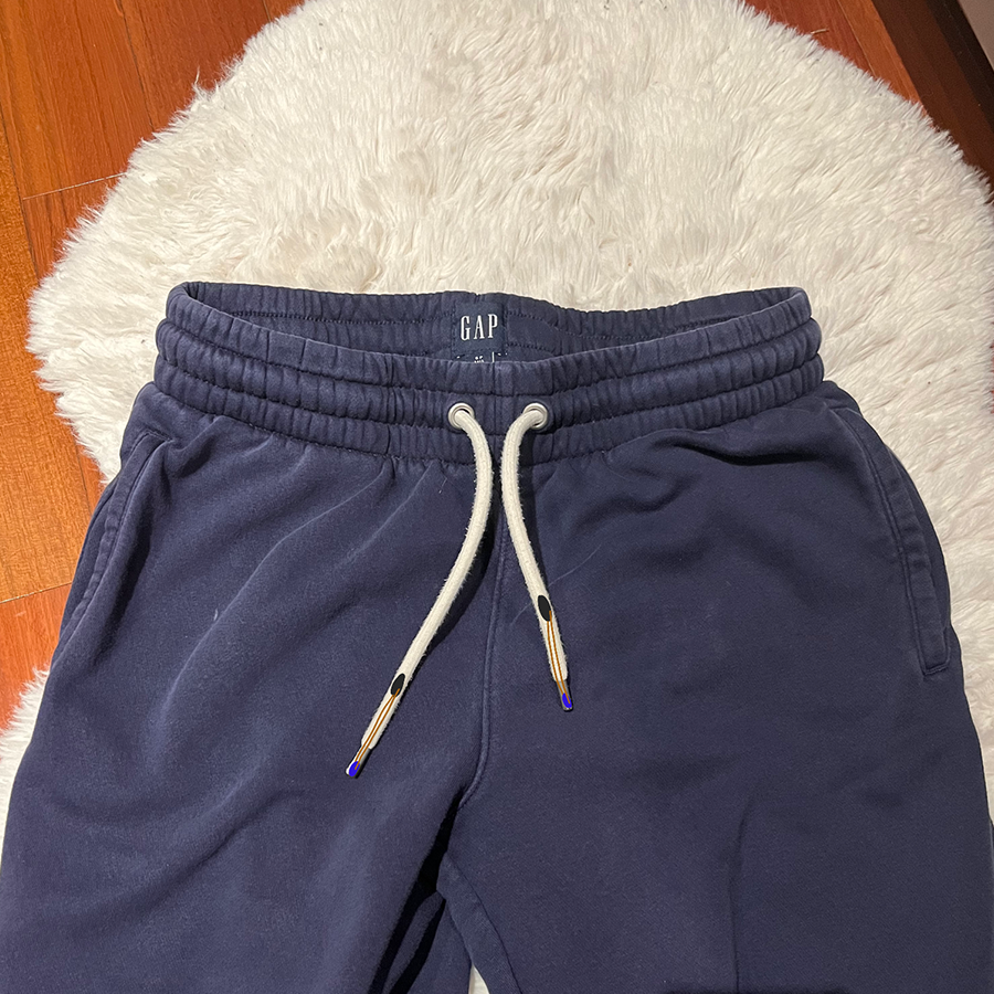 Adding a light on the drawstrings on my pants